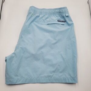 Southern Tide Mens XXL Light Blue Cocotex Stretch Swim Trunks Board Shorts 5.5in